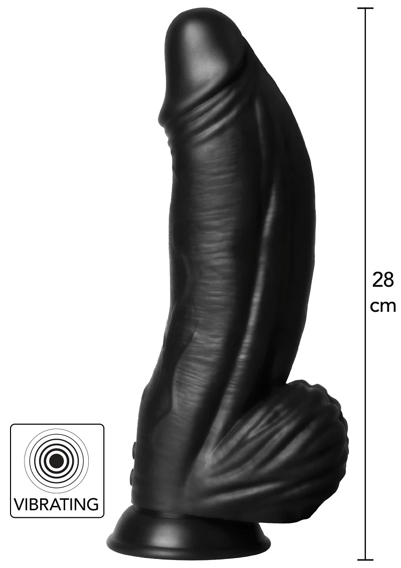 Vibrating Demon Monster Dildo