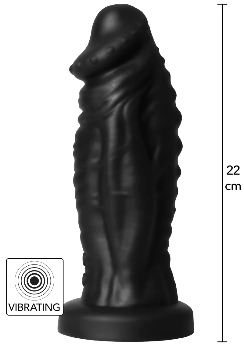 Vibrating Devil Monster Dildo