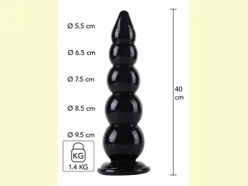 Buttplug mit Kugeln XXXL 40cm
