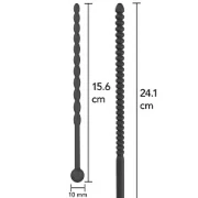 Ribbed Penis Dilator Set 2 pcs