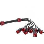 Masters Real Leather Roses Whip