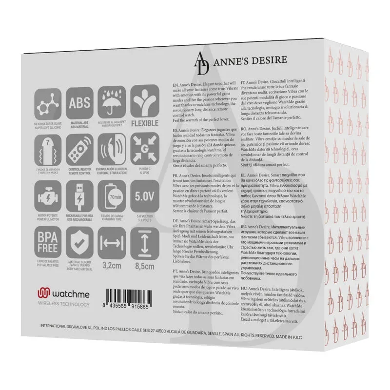 DUAL PLEASURE FERNBEDIENUNGSTECHNOLOGIE WATCHME