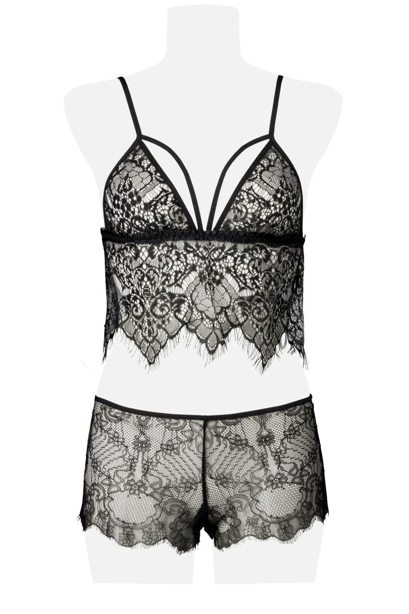 2-teiliges Spitzen-Cami-Set von Grey Velvet