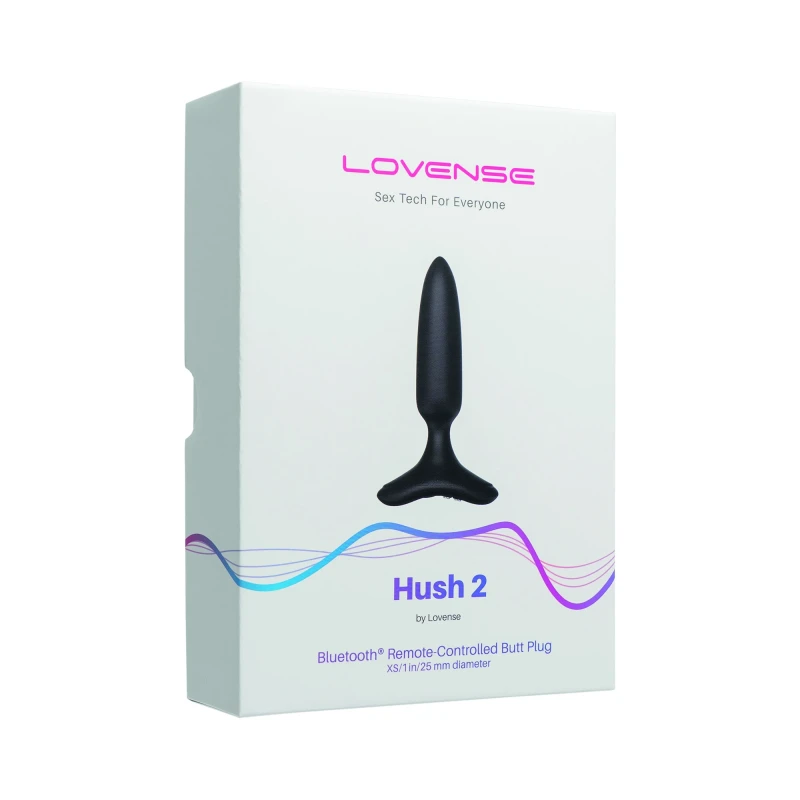 LOVENSE - HUSH 2 BUTT PLUG XS 25 MM