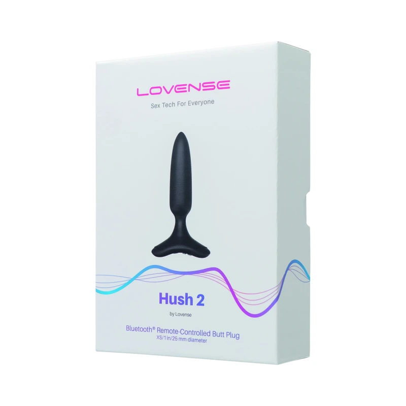 LOVENSE - HUSH 2 BUTT PLUG XS 25 MM