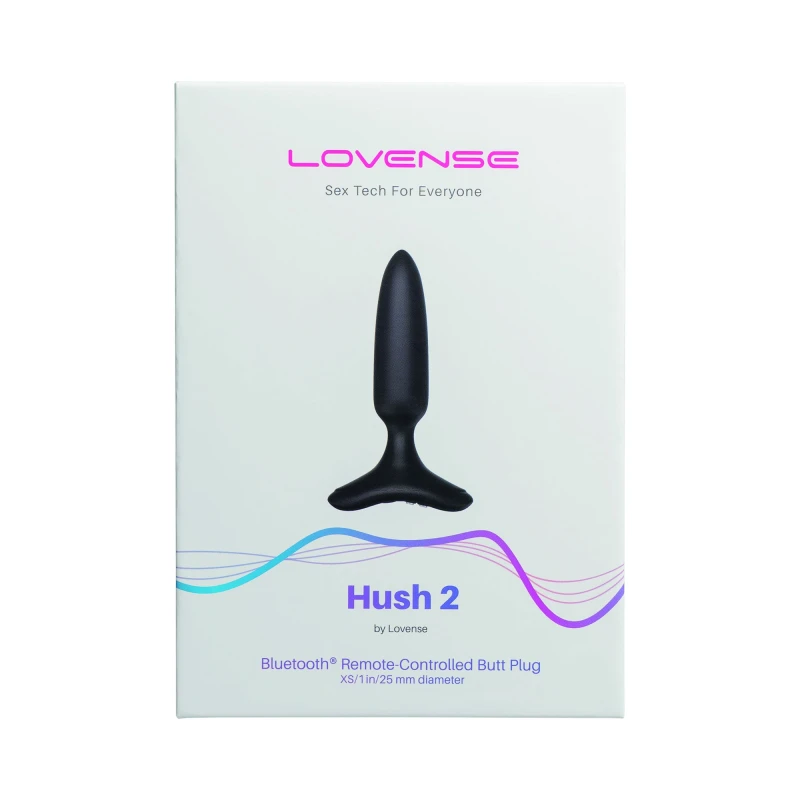 LOVENSE - HUSH 2 BUTT PLUG XS 25 MM