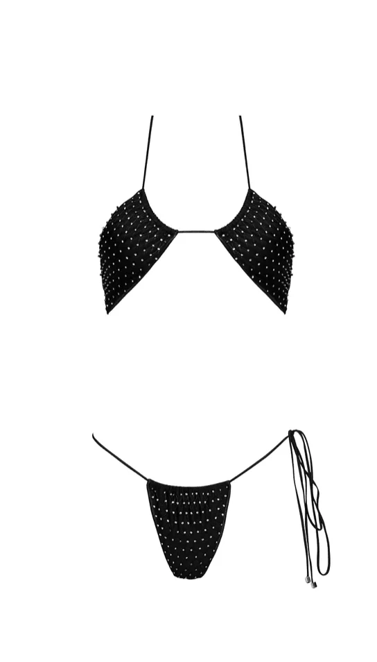 AMELIE Neckholder-Bikinioberteil u. Bikinihöschen
