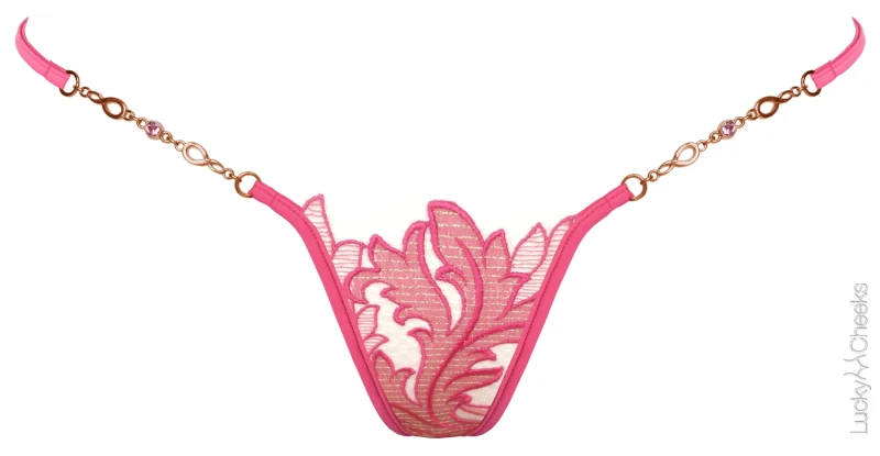 Arcade - Pinker Luxus Mini G-String