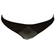 Ava Mini-Slip aus Leder und Wildleder
