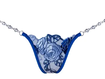 Blue Lagoon - Luxus Mini G-String