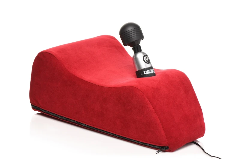 KISSEN MIT STABSTÜTZE ROT