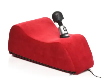 KISSEN MIT STABSTÜTZE ROT