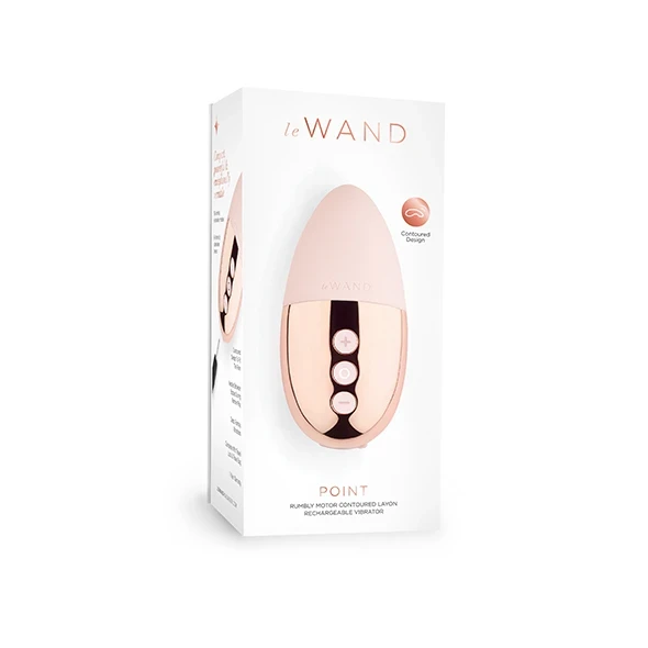 LE WAND - POINT RECHARGEABLE VIBRATOR ROSE GOLD