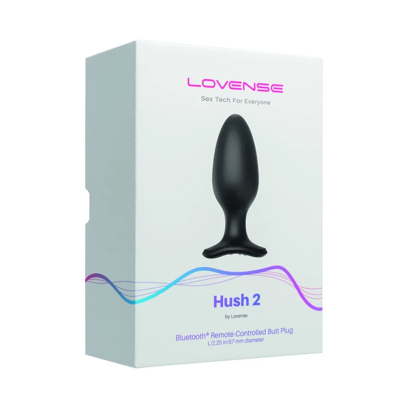 LOVENSE - HUSH 2 BUTT PLUG L 57 MM