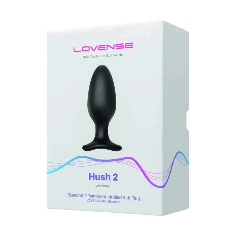 LOVENSE - HUSH 2 BUTT PLUG L 57 MM