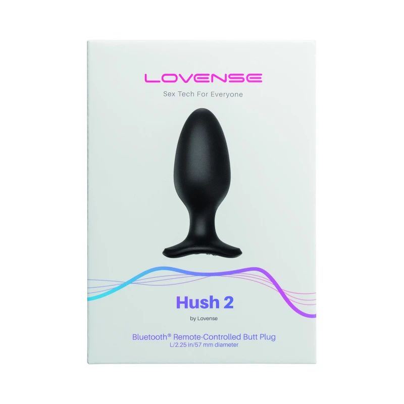 LOVENSE - HUSH 2 BUTT PLUG L 57 MM