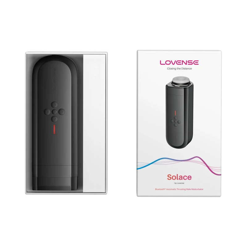 LOVENSE - SOLACE APP-CONTROLLED AUTOMATIC THRUSTING MASTURBATOR