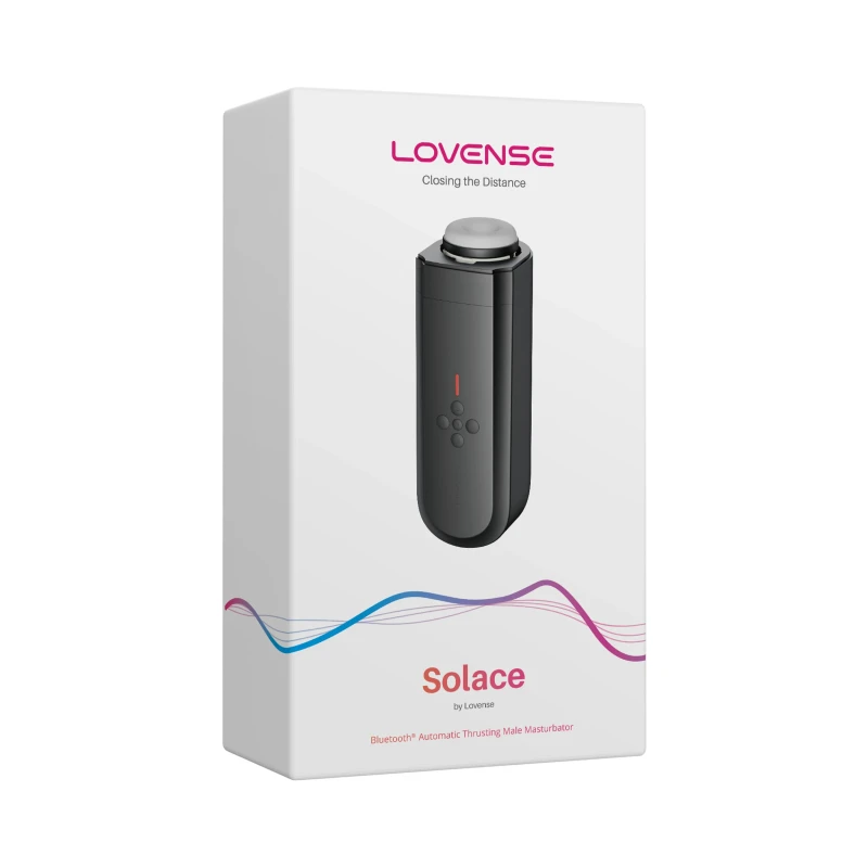 LOVENSE - SOLACE APP-CONTROLLED AUTOMATIC THRUSTING MASTURBATOR