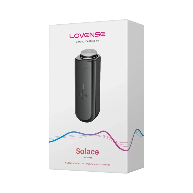 LOVENSE - SOLACE APP-CONTROLLED AUTOMATIC THRUSTING MASTURBATOR