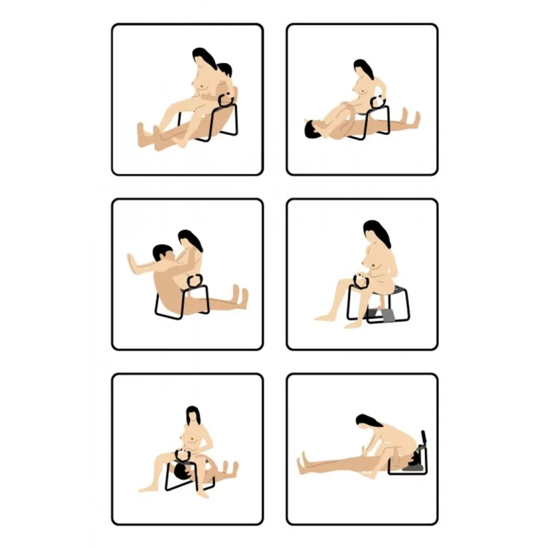 MIETEN Sexhocker + Griffe