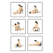 MIETEN Sexhocker + Griffe