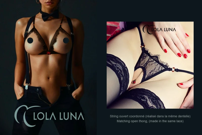 MILENA ~ OUVERT ~ BRA