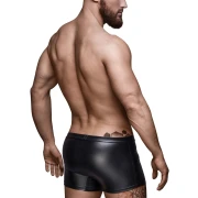 Herren-Shorts mit PVC~Applikation