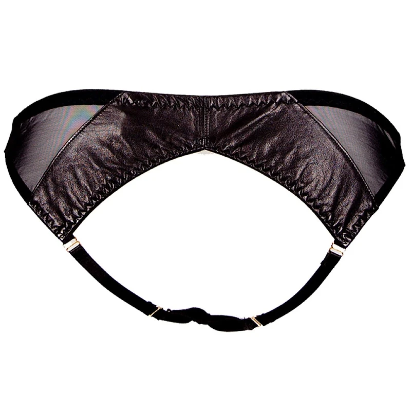 Montana Ouvert Mini-Slip aus Leder