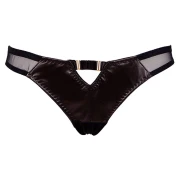 Montana Ouvert Mini-Slip aus Leder