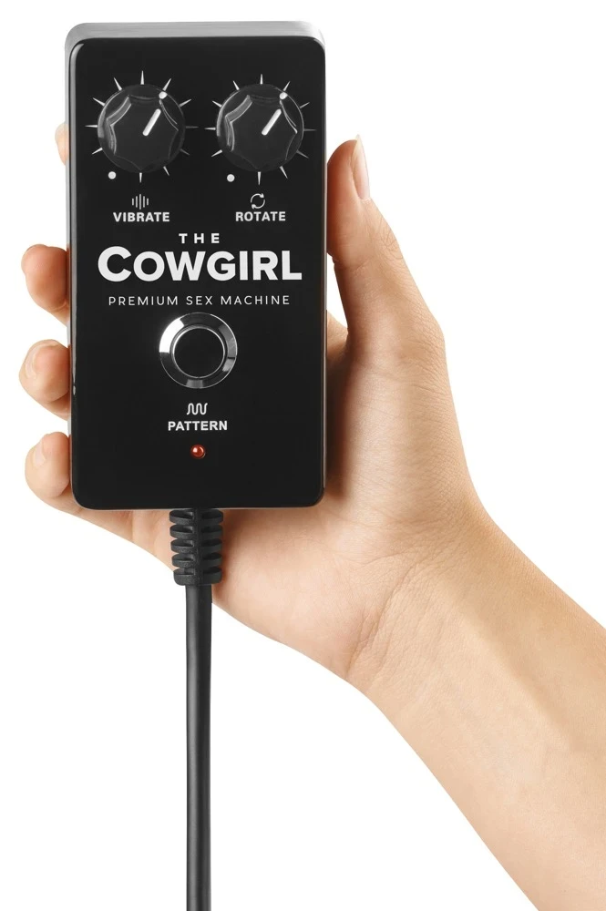 THE COWGIRL - PREMIUM RIDING SEX MACHINE BLACK