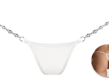 Transparent White - Luxus Micro G-String