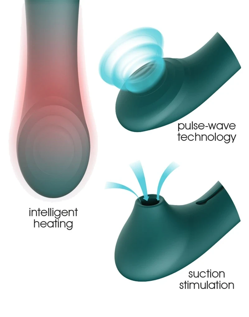 QUEEN SET PULSEWAVE VIBRATOR