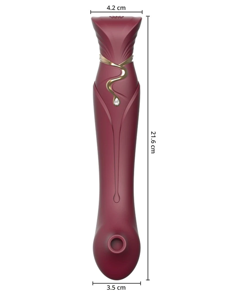 QUEEN SET PULSEWAVE VIBRATOR